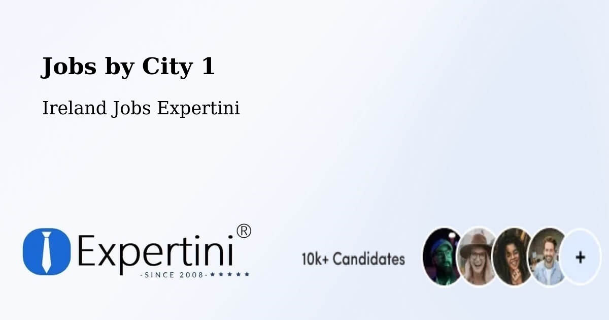 City Jobs in Ireland - Expertini
